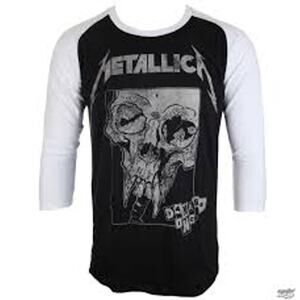 t-shirt raglan baseball jersey Metallica standar sz M